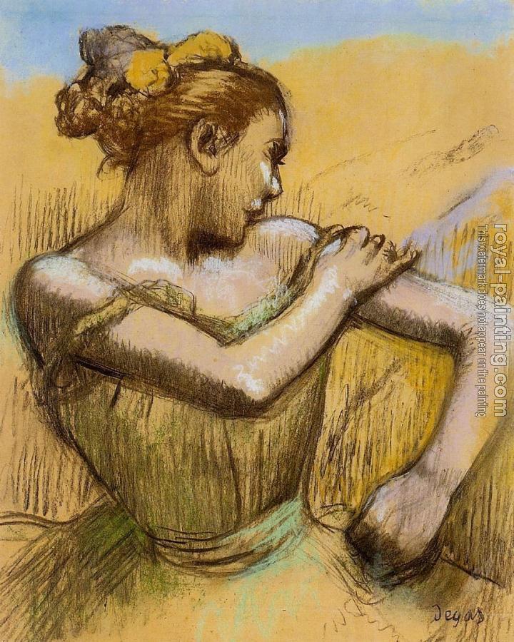 Edgar Degas : Torso of a Dancer